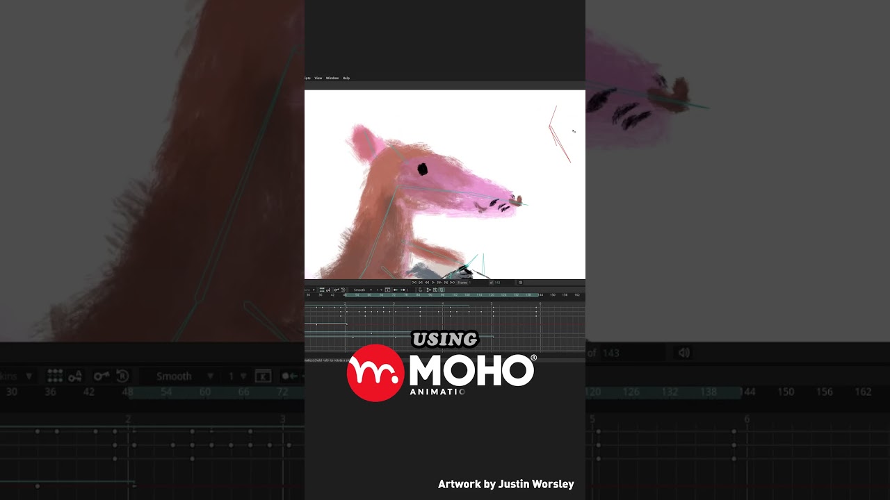 Learn how to rig and animate an illustration with Moho! ✨