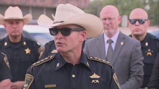 Montgomery Co. sheriff gives update after deputy hit, killed by vehicle while working crash on I-45
