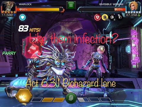 WARLOCK vs Invisible Woman - Act 6.3.1 Biohazard/Clapback lane