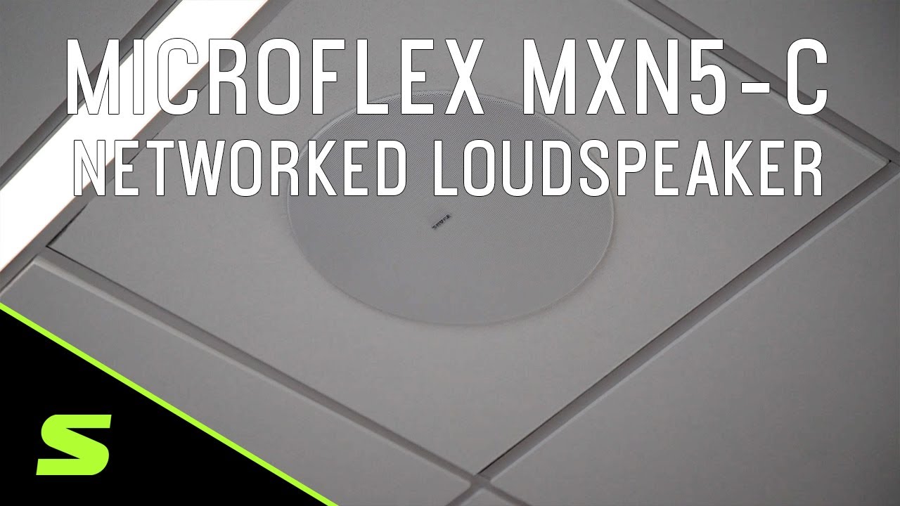 MXN5WC Networked Loudspeaker Shure USA