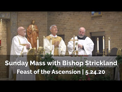 Click to Watch the 7th Sunday of Easter and the Feast of the Ascension: Join Bishop Strickland for Sunday's Live Mass - 5.24.20 video Click to Watch the 7th Sunday of Easter and the Feast of the Ascension: Join Bishop Strickland for Sunday's Live Mass - 5.24.20 video