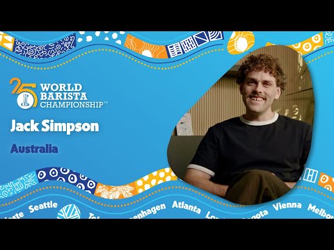 Jack Simpson, Australia | 2025 World Barista Championship: Semi-finals