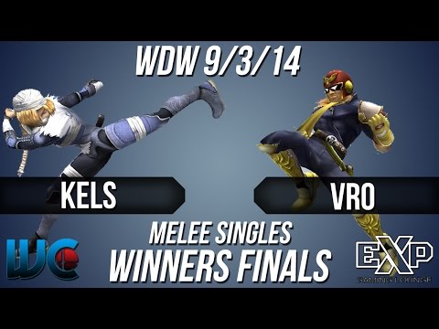 WDW 9/3/14 - Vro (Marth/Falcon) vs. Kels (Falco/Sheik) Melee Winners Finals