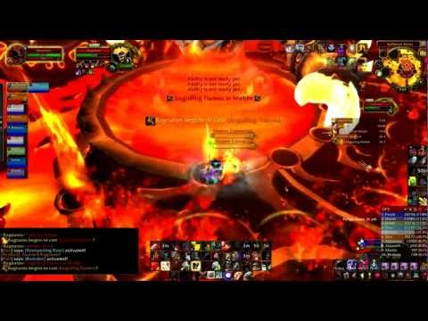 The Promise gives Ragnaros a hug... MADE OF PAIN.