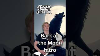 Ozzy Osbourne - Bark at the Moon intro cover by Julian SB (15) #halloween #metalcover