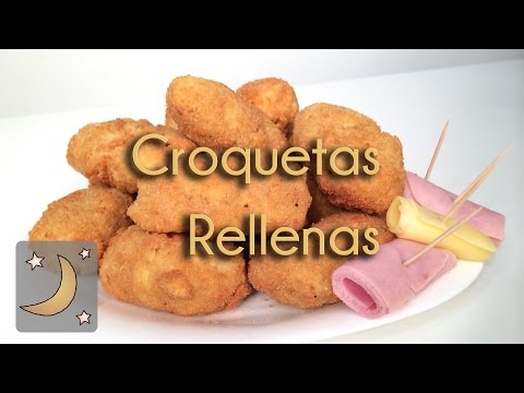 Croquetas de Papa Rellenas de Jamón y Queso