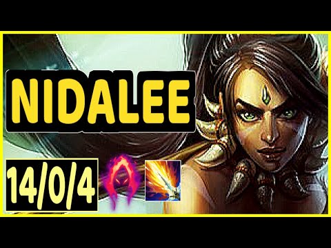 NIDALEE VS DIANA - 14/0/4 KDA JUNGLE GAMEPLAY DIAMOND III