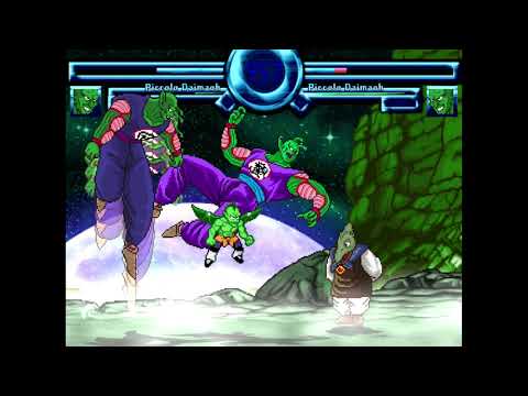 MUGEN AI Fights: Piccolo Daimaoh (Ikuiku AI) vs. Piccolo Daimaoh (Thentavius AI)