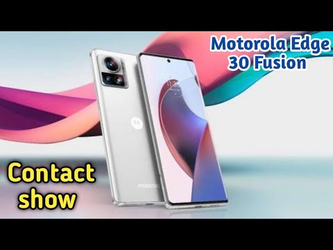 How To Set Photo In Contact In Motorola Edge 30 Fusion,Me Contact Main Photo Kaise Add Kare