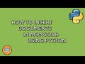 EASY How To Insert Documents In MongoDB Using Python