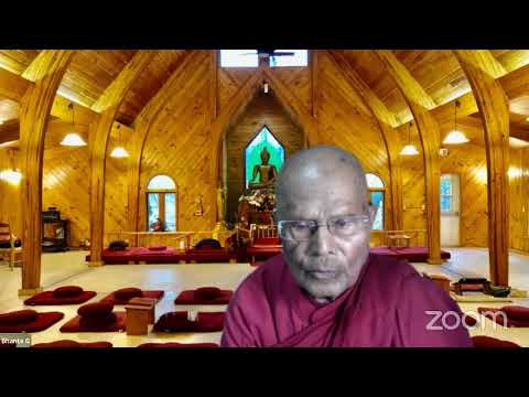 2022.06.11 - Bhante G Dhamma talk on Mindfulness of Dhammas
