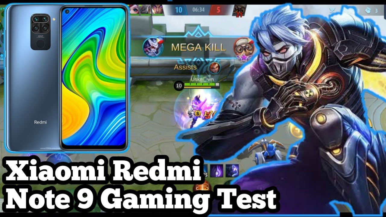 Xiaomi Redmi Note 9 | Mobile legends Gaming test using Hayabusa Biological weapon