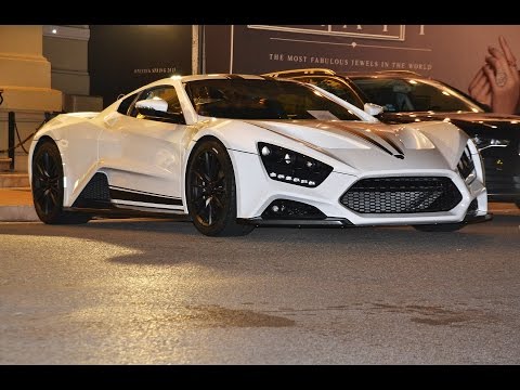 Zenvo ST1 SOUND and Driving in Monaco