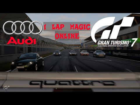 AUDI 1 Lap Magic ONLINE (Gran Turismo 7 PS5)
