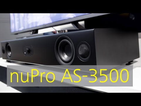 Nubert nuPro AS-3500 Sounddeck | first test and sound check