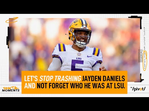 Ryan Clark says enough is enough, trashing Jayden Daniels LSU legacy is wrong | The Pivot
