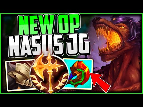 So Basically 1 Item Nasus Jungle is ABSOLUTLY BROKEN | Nasus Jungle Season 11 League of Legends