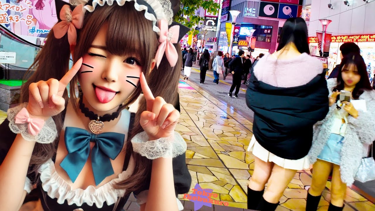 Tokyo Ikebukuro 🐶 Bright City ♪💖 4K Non-stop 1 hour