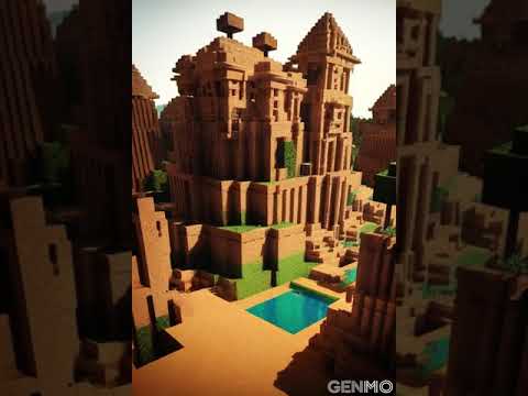 💯🌟 Minecraft Sand Castle - Best Seeds for 1.20 #minecraft #minecraftseeds #gaming #shorts
