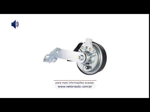 OUÇA O SOM DA BUZINA VT208 - TIPO CARACOL ESPECIFICA FIAT