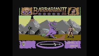 Barbarian II - The Dungeon of Drax (C64 Longplay)