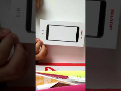 Ich bin züruck mit einem Unboxing Sharp b10