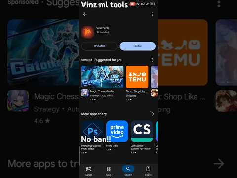 Vinz ML tools!!!! no ban #injector #mlbb #script #mobilelegends #phonk