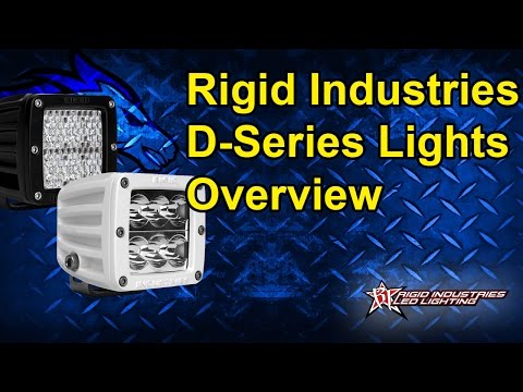 Rigid Industries D-Series Lights Overview