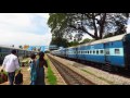 KJM WDP4D welcomes UBL WDP4 Siddhaganga Intercity Express
