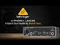 Behringer UMC22 USB Audio Interface Quick Start Bhavik Vyas