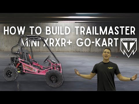 How to Build Mini XRXR+ Go Kart from TrailMaster | Step-by-Step