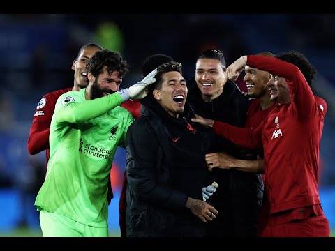 Liverpool fans and players celebrate one Robert Firmino 😱fans sing Si Señor to Roberto Firmino Bobby