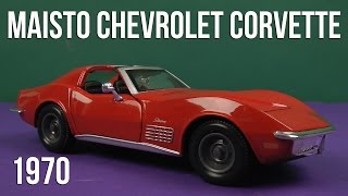 Maisto (1:24) 1970 Chevrolet Corvette (31202) - відео 2