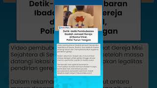 Viral! Insiden Pembubaran Ibadah Gereja di Bantul, Massa Persekusi Jemaat & Adu Mulut