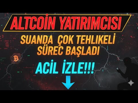ALTCOİN YATIRIMCISI BUNA DİKKAT!!!ACİL İZLE-BU DESTEKLER COK ÖNEMLİ #btc #kripto #altcoin 