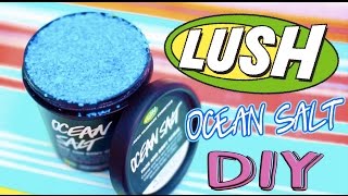 DIY Lush Ocean Salt Scrub With Ella Elbells!