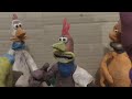 Chicken Run Rocky Meets The Chickens Clip