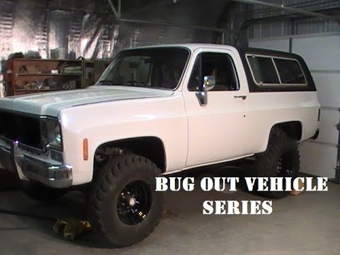 Bug Out Vehicle, K-5 Blazer Build, Ep8, Replacing Body Mounts