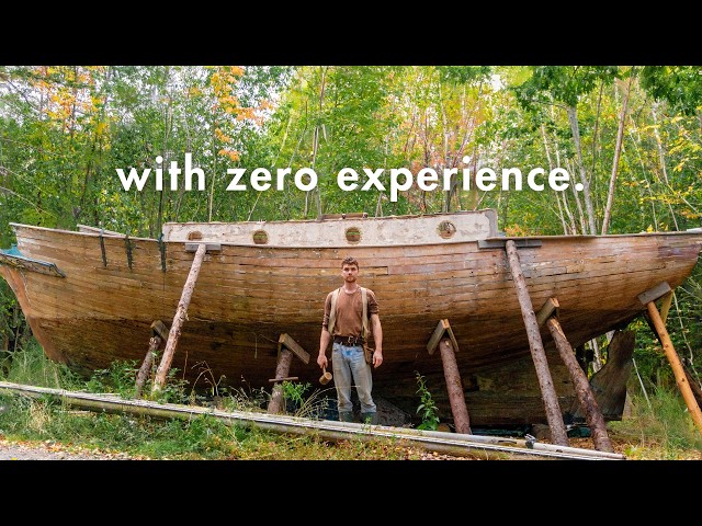 I Spent 18 Months Alone in the Woods Working on an Old Sailboat Off-Grid SDDEFAULT Thumbnail