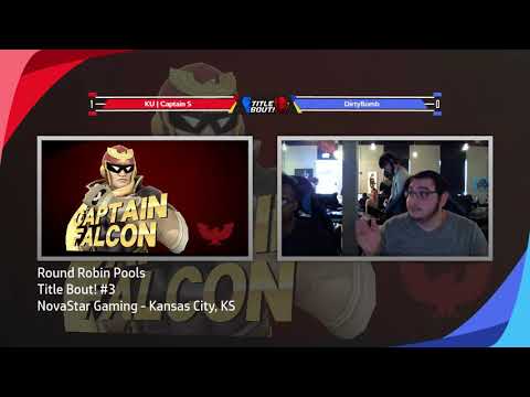 Title Bout! #3 - Pools - KU | Captain S (Captain Falcon) vs Dirtybomb (Lucario)