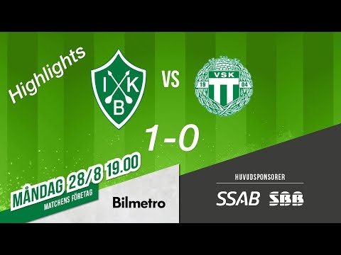 Highlights IK Brage - Västerås SK 28 augusti 2017 Full HD