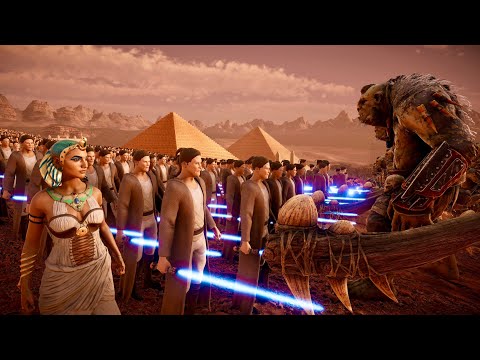 1,000,000 CAVE TROLLS vs 200,000 JEDI KNIGHTS, CLEOPATRA | Ultimate Epic Battle Simulator 2