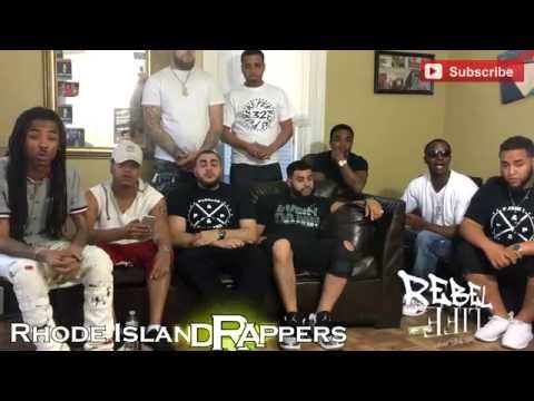 Rhode Island Rappers : Pushers and Peddlers - (Interview + Performance) Rebel Life @PThaDutchMaster