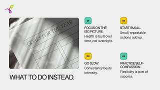 Progress, Not Perfection: Creating Sustainable Nutrition and Movement Goals for Everyday