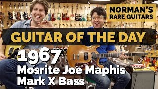 Video thumbnail for Guitar of the Day: 1967 Mosrite Joe Maphis Mark X Bass | Norman's Rare Guitars by Normans Rare Guitars