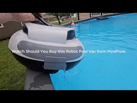 Watch！Should You Buy this Robot Pool Vac from Pool！！！
