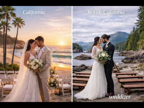 Sun-kissed California glamour or wild Pacific romance in British Columbia?