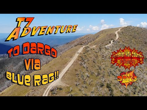 T7 ADVENTURE TO DARGO VIA THE BLUE RAG TRACK! Victorian High Country Motorcycle Adventure.