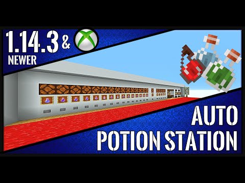 K1 Inc. - Minecraft Tutorial : Mega Potion Station All-in-ONE  V4