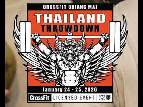 Thailand Throwdown 2026 | Saturday | Live from CrossFit Chiang Mai